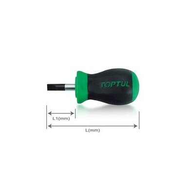 Atsuktuvas plokščias FABB5E03 1.0x5.5x25mm