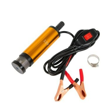 Dyzelino pompa panardinama 51mm su filtru 12V
