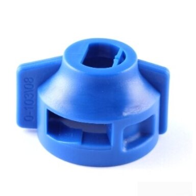 Veržlė purkštuko plastikinė mėlyna OP-01/K-S1/N