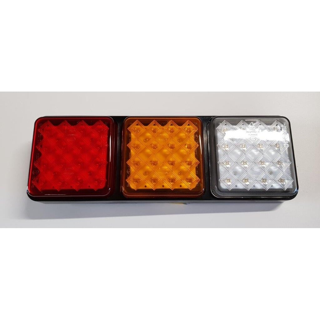 Žibintas galinis LED LT105 3 skyr.(285x96 mm) 073