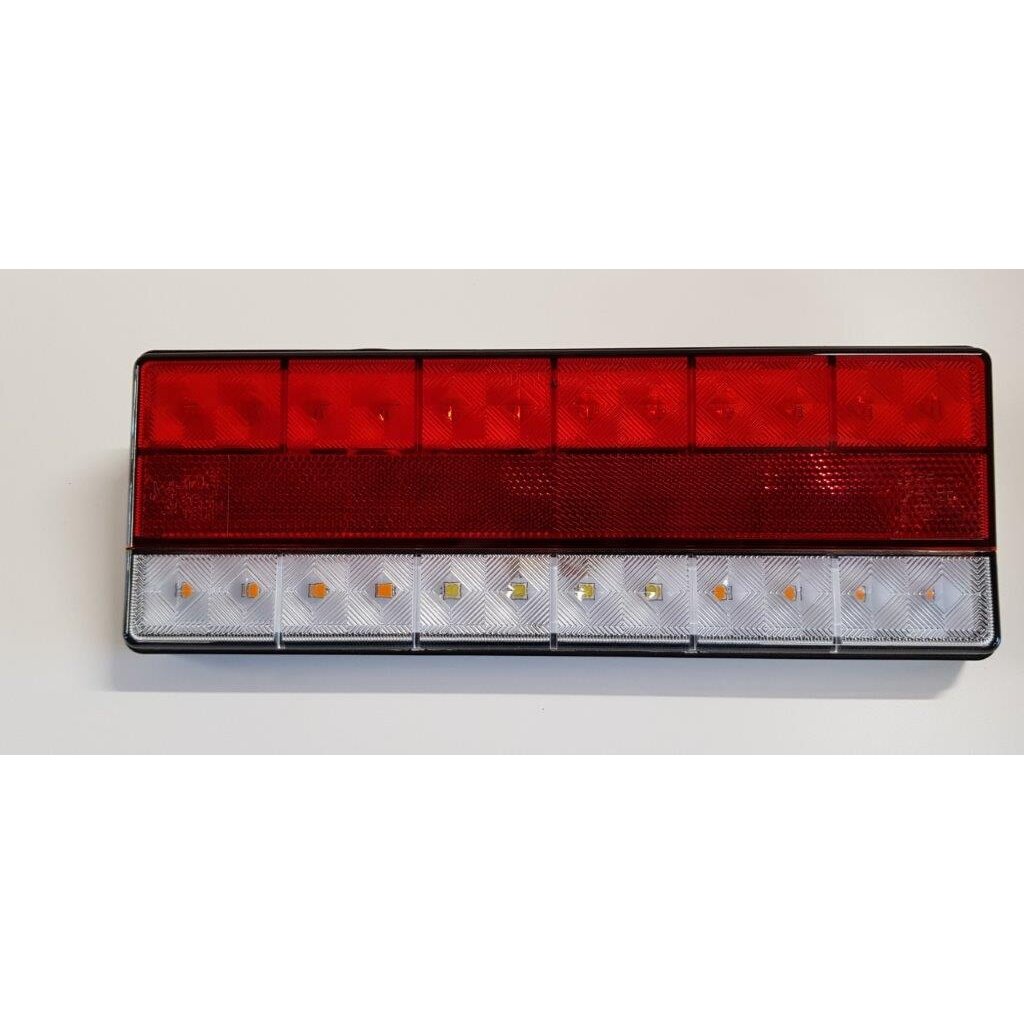 Žibintas galinis LED LT106 2 skyr.(275x100 mm)