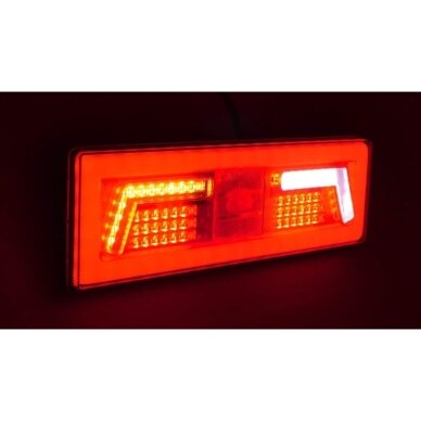 Žibintas galinis LED LT139 (370x125x35) K