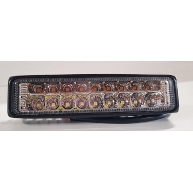 Žibintas LED 12/24V,54W TR-1654 baltas/geltonas